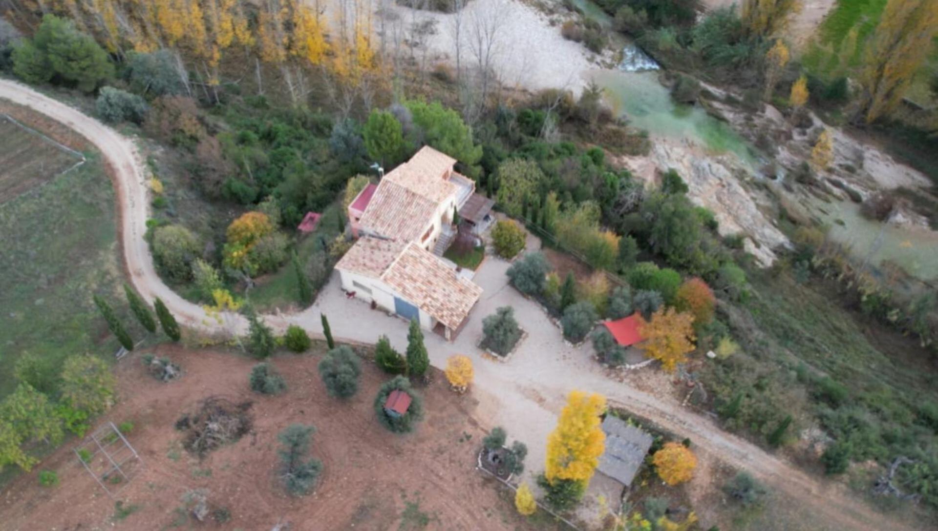 Maset Del Riu Guest House Valderrobres Bagian luar foto