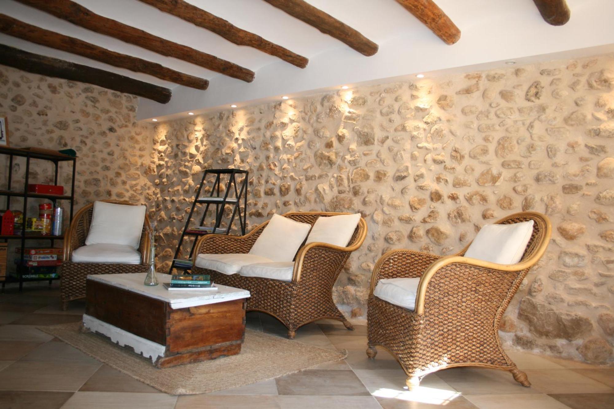 Maset Del Riu Guest House Valderrobres Bagian luar foto