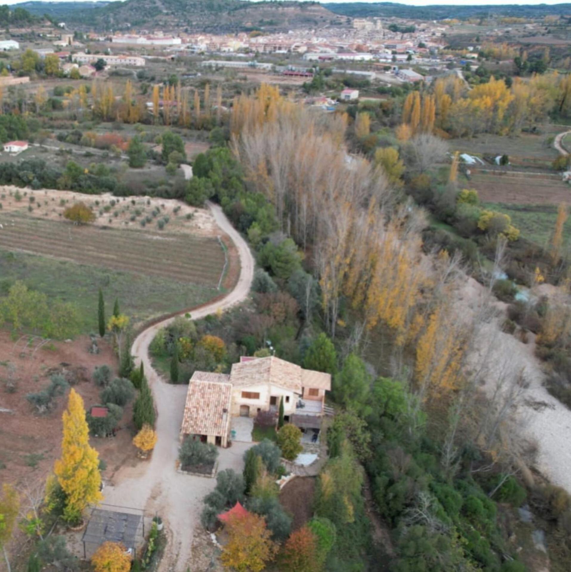 Maset Del Riu Guest House Valderrobres Bagian luar foto
