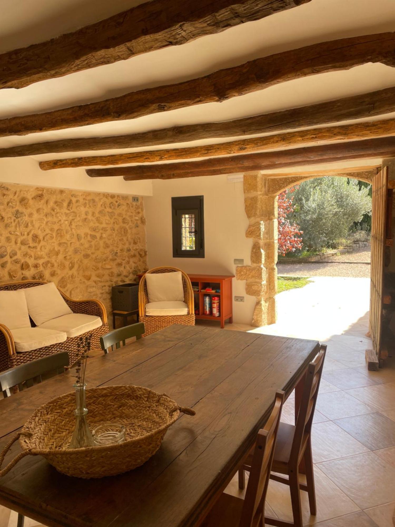 Maset Del Riu Guest House Valderrobres Bagian luar foto