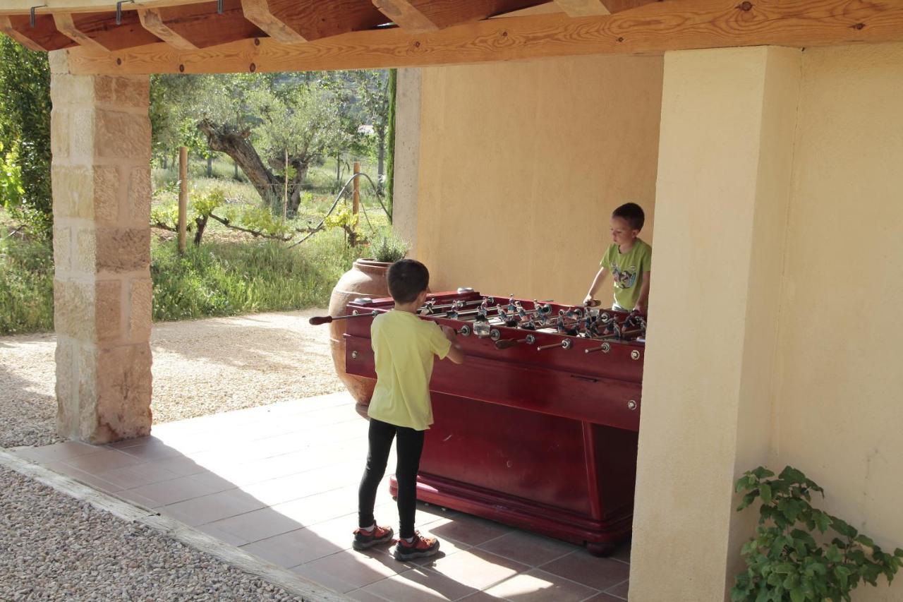 Maset Del Riu Guest House Valderrobres Bagian luar foto